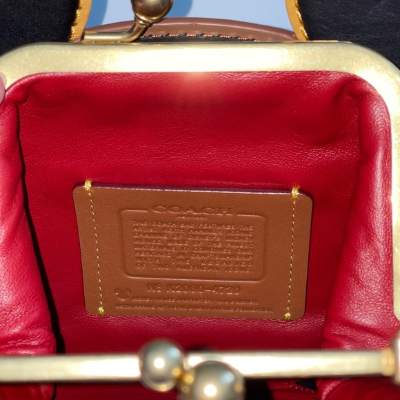 # Coach Disney Mickey Mouse X Keith Haring Kisslock Bag New With Tag- Reemoly - Picture 5 of 16